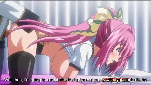 Hübsches Mädchen mit großen Titten fickt hart in Hentai-Profis