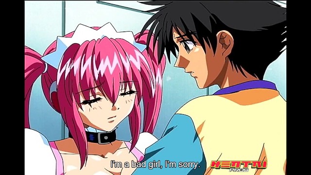 Schönes Teen fickt ihre Muschi hart von hinten in Hentai-Profis